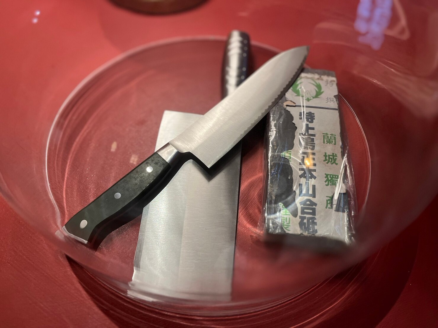 蘭城獨產 宜蘭第一塊磨刀石